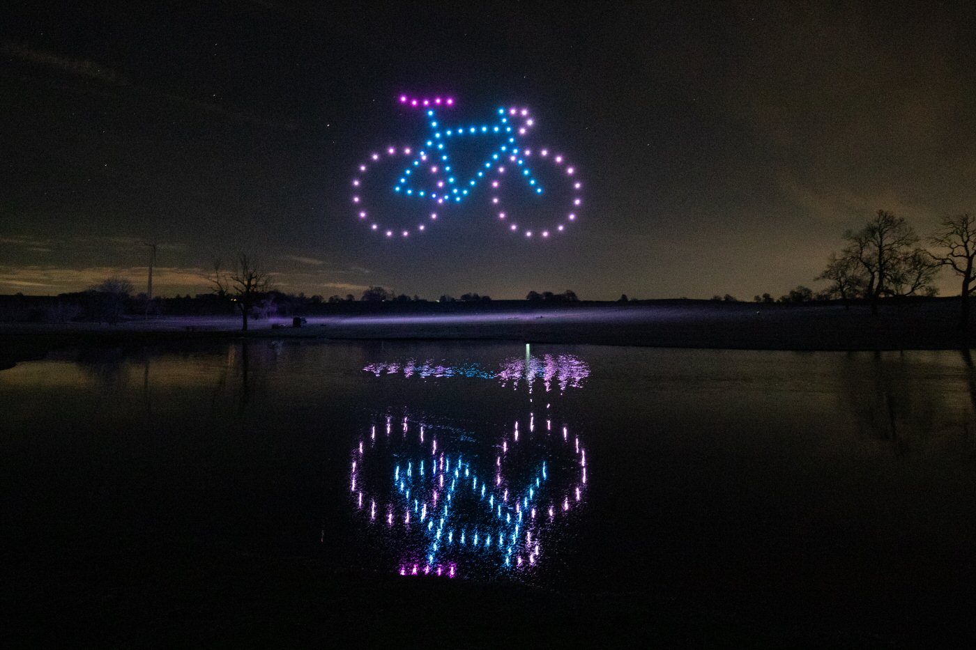 Drone Light Show For Wedding